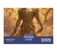 Brave WarriorProfessional-Grade Jigsaw Puzzles for Adults A Demanding 1000-Piece (Advanced) Challenging Puzzle Games Experience - Serves As An Excellent And Enjoyable Gift for Adults And Kids Age 12