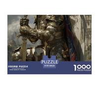 Brave WarriorSophisticated 1000-Piece Jigsaw Puzzles for Adults Comprised of 1000 Individually Challenging Puzzle Game Pieces - Conceived As An Exceptional Gift Jigsaw Puzzles for Adults And Kids Age