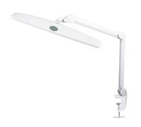BRAVECOW Daylight Task Lamp LED Desk Lamp Clip Folding Craft Light, Stepless Dimming, 3 Light Modes Eye Protection Desk Lamp Touch Dimmable Eye-Caring Study Reading