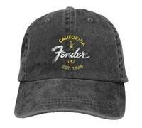 BrAvee Baseball Cap Hip-hop Fender The California Merch Unisex Baseball Caps Distressed Denim Washed Caps Vintage Outdoor Summer Snapback Cap Birthday Gift Christmas Hat