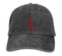 BrAvee Baseball Cap Hip-hop Game Bloodborne Hunter Rune Baseball Cap Unisex Distressed Denim Snapback Cap Birthday Gift Christmas Hat
