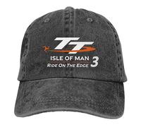 BrAvee Baseball Cap Hip-hop TT3 Isle of Man TT Motorcycle Racing Accessories Baseball Caps Distressed Washed Trucker Hats Cap Outdoor Activities Snapback Birthday Gift Christmas Hat
