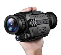 Braveking1 Digital Night Vision Monocular 5x35mm Magnification 656 ft/200m Viewing Range Infrared Hunting Night Vision Goggles with 1.5" TFT Screen and 8GB TF Card IR Camera Take HD Photos/Videos