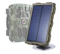 Braveking1 Trail Camera Solar Panel, DC 6V/1500mAh Solar Power Bank Portable Charger IP56 Waterproof for Hunting Game Cameras (No Batteries Required for Your Trail Camera)