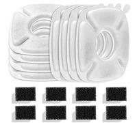 Bravelk Cat Water Fountain Filter, 8 Pack Replacement Filters & 8 Pack Replacement Pre-Filter Sponges for 95oz/2.8L Automatic Pet Fountain Cat Water Fountain Dog Water Dispenser