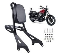 Bravema Motorcycle Rear Sissy Bar Backrest with Luggage Rack, Detachable Backrest Passenger Seat Fit for Yamaha Bolt XV950 XVS950 2013-2022