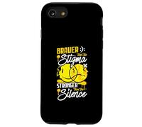 Braver Than The Stigma Mental Health Awareness Quote Case for iPhone SE (2020) / 7 / 8