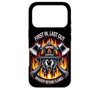 Bravery Beyond Flames Firefighter Honor Heroic Fire Service Case for iPhone 17 Pro