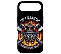 Bravery Beyond Flames Firefighter Honor Heroic Fire Service Case for iPhone Air