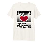 Bravery Beyond The Surgery - Open Heart Surgery Premium T-Shirt