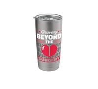 Bravery Beyond The Surgery - Open Heart Surgery Stainless Steel Insulated Tumbler
