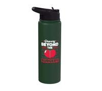 Bravery Beyond The Surgery - Open Heart Surgery Stainless Steel Insulated Water Bottle