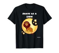 Bravery Brave Child Present Brave As A Lion T-Shirt