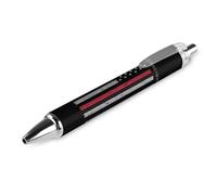 Bravery Courage Honor Fireman Line Flag Retractable Ballpoint Pen Portable Blue Ink Ball Point Pen Work Pens for Home Office 1 PCS pattern 500
