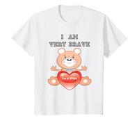 Bravery I Am very Brave I'm A Star Bravery Gift Childs T-Shirt