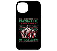 Bravery Lit By Yule Lights Firefighting Christmas Case for iPhone 13