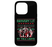 Bravery Lit By Yule Lights Firefighting Christmas Case for iPhone 13 Pro