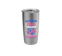 Bravest Hero - Support Thyroid Survivor Thyroid Cancer Stainless Steel Insulated Tumbler