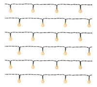 Bravich Battery Operated Fairy Lights - 100 LED Berry Bulb, Waterproof Globe String Lights, Indoor/Outdoor Use. Battery Powered for Christmas Decorations & Bedroom Decor - Warm White