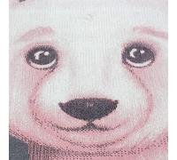 Bravich Circle Pink Bear Kids Rug - Bambi (160Cm)