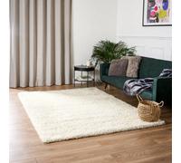 Bravich Cream Thick Shaggy Rug - California - 120X170Cm (4'x5'8")