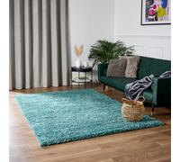 Bravich Duck Egg Blue Thick Shaggy Rug - California - 200X290Cm (6'8"x9'7")
