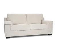 Bravich Enzo Corduroy Sofa - Cream, 3 Seater