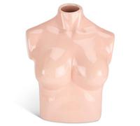 Bravich Female Silhouette Torso Vase - 20Cm - Nude