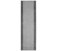 Bravich Grey Texas Hallway Runner, 9mm Pile, 60 x 900 cm (2' x 30') | Carpet runners for hallways, hessian backed flexible, long length, landing corridor entrance floor mat, classic design, plush