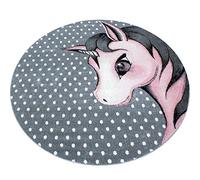 Bravich Kids Rug for Bedroom, Playroom, Nursery & Active Areas - Pink Unicorn Rug, Super Soft with Anti-Allergic Materials, Kids Rugs for Bedroom & Play Area