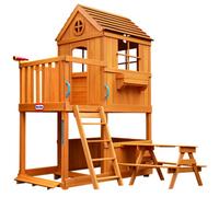 Bravich Little Tikes Real Wood Adventures 2 Storey Garden Playhouse