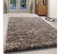 Bravich LTD Blended Shaggy Rug - Enjoy in Taupe | Size: 120 cm x 170 cm Bravich LTD Taupe 120 cm x 170 cm