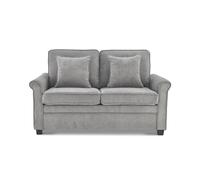 Bravich LTD Ramy 2 Seater Corduroy Sofa Bed Convertible Guest Bed Settee in Grey Bravich LTD Grey 2 Seater