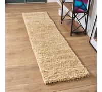 Bravich LTD Shaggy Area Rug 5cm High Pile Soft Fluffy Living Room Rug in Beige | Size: 160 cm x 230 cm Bravich LTD Beige 160 cm x 230 cm