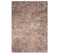 Bravich Mix Beige Mixed Shaggy Rug, 5cm Pile, 80 x 150 cm (2'7" x 4'11") | Kitchen hallway rugs, thick soft fluffy deep pile carpet, hessian backing grips floors, shed free polypropylene, living plush