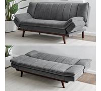 Bravich Mondaine Sofa Bed Click Clack Double - Grey