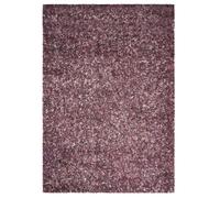 Bravich Mottled Shaggy Rug Pink 60 x 110 cm (2ft x 3ft7), Bedroom Deep Pile | Kitchen hallway rugs, non slip anti slip hessian backing, shed free polypropylene, stain resistant hypoallergenic, floor, mat