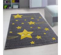 Bravich Mustard Stars Rug - Kids - 80X150Cm