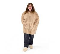 Bravich Oversized Fleece Hoodie Blanket. Fluffy Hooded Blanket With Super Soft Sherpa Lining For Adults, Men & Women. Hooded Wearable Blanket Throw, Super Warm, One Size Fits All.