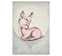 Bravich Pink Baby Deer Kids Rug 120 X 170Cm (4' X 5'6")