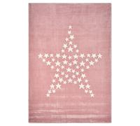 Bravich Pink Star Kids Rug 160 X 230Cm (5'3" X 7'7")
