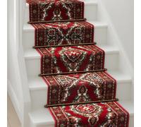 Bravich Red & Cream Texas Medallion Hallway Runner 60 X 120Cm (2' X 4')