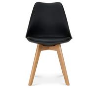 Bravich Rocco Tulip Dining Chair - Black