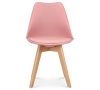 Bravich Rocco Tulip Dining Chair - Dusty Pink