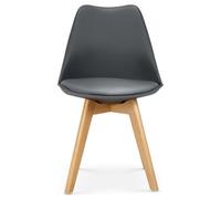 Bravich Rocco Tulip Dining Chair - Grey