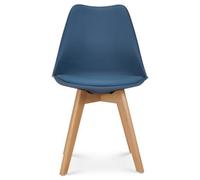 Bravich Rocco Tulip Dining Chair - Navy