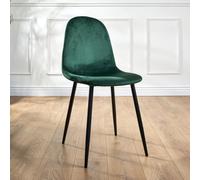 Bravich Ron Dining Chair - Velvet Green