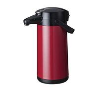 Bravilor Furento 2.2Ltr Airpot with Pump Action Metalic Red 378(H) x 164(Ø)mm