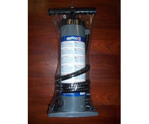 Bravo 6 Air HAND Pump Inflatable Boat Rib Avon Zodiac 5L Dinghy 2 x 2.5l Stirrup