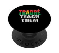 Bravo Captain Ibrahim Traore ! Viva Burkina Faso NATION ! PopSockets Adhesive PopGrip